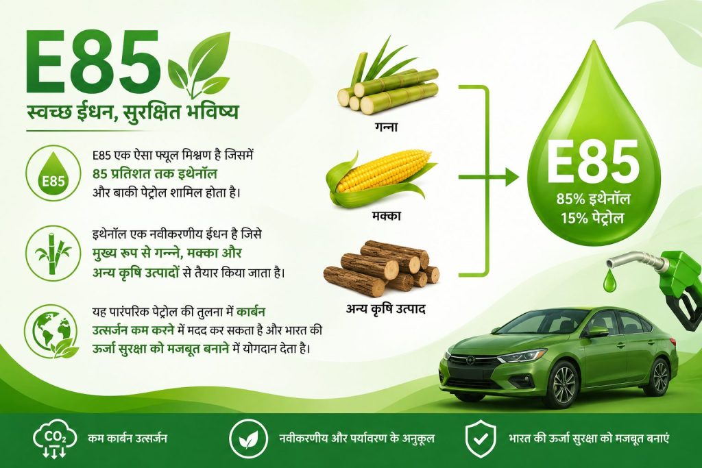 E85-Ethanol E85 फ्यूल Ethanol
