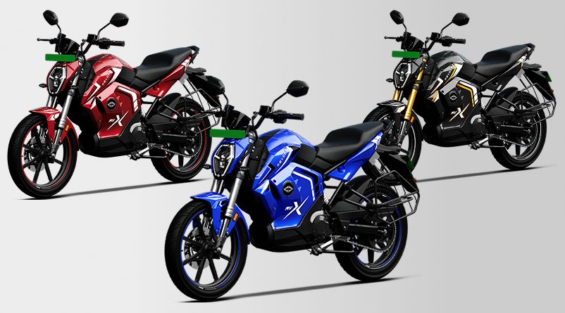 Revolt RVX India में हुई लॉन्च – अब Fast Charging, Portable Battery, 160 Km IDC Range और 8 साल तक Battery Warranty के साथ 3 Revolt RVX is available in 3 colour options, Electric Blue, Pearl Black and Eclipse Red