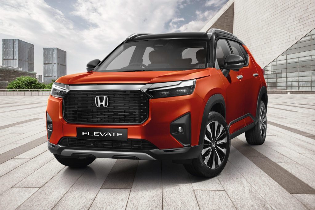 Honda Elevate Honda Elevate SUV front exterior view