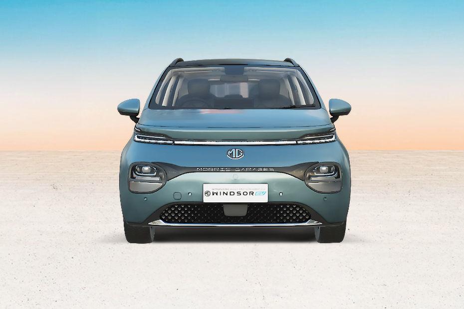 MG Windsor EV BaaS MG Windsor EV electric car front view with Battery as a Service BaaS