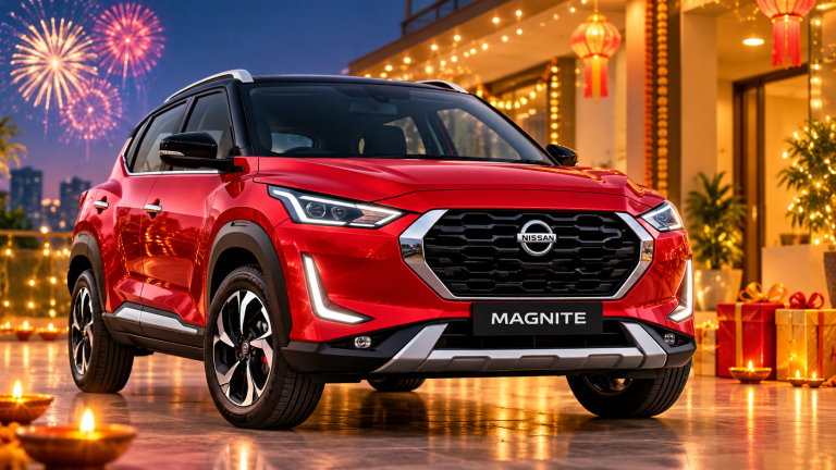 Nissan Magnite पर दिवाली डिस्काउंट 2026: ₹1.06 लाख तक की बचत का मौका