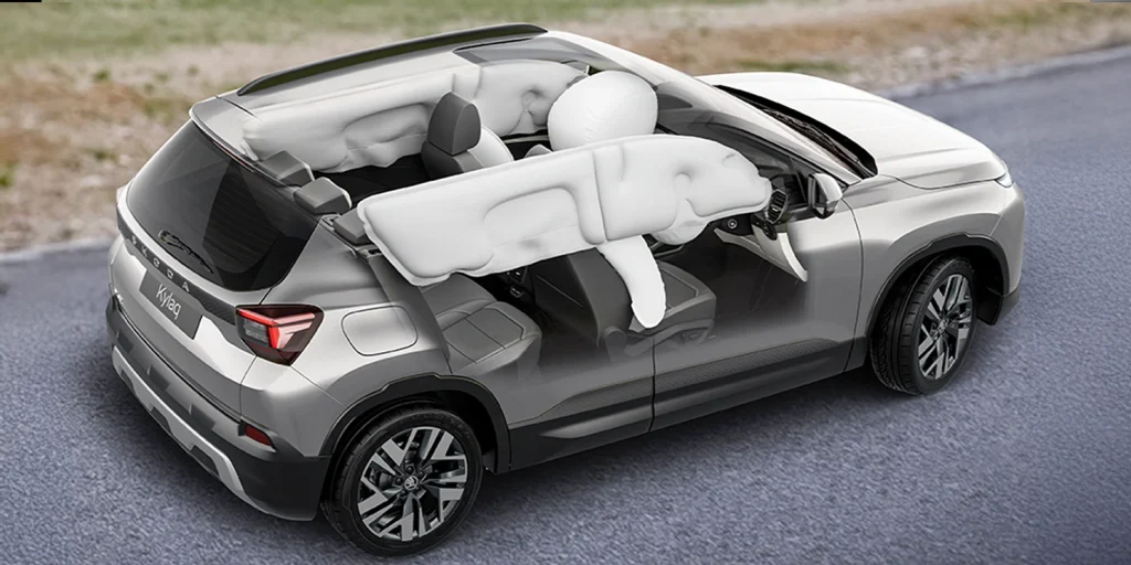 skoda_kylaq_airbag_safety skoda kylaq airbag safety
