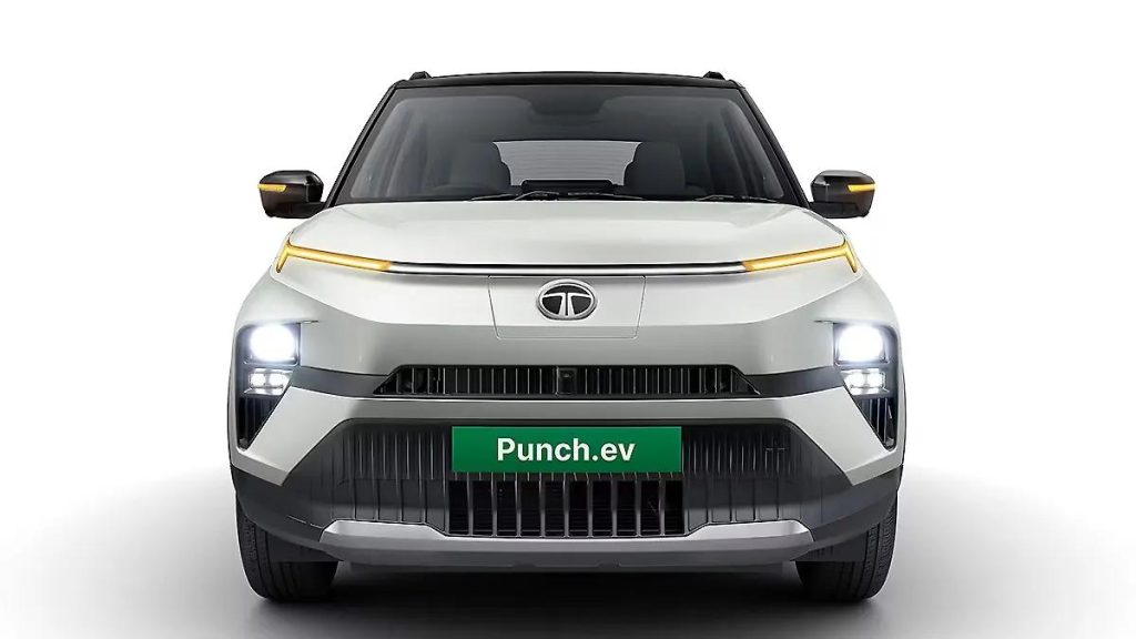 Tata Punch EV Tata Punch EV electric SUV front view