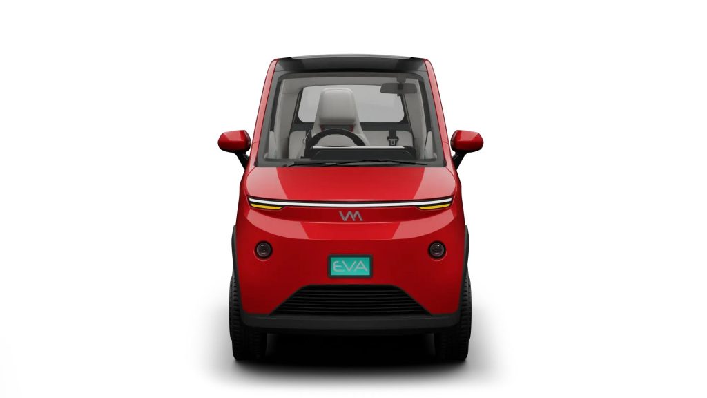 Vayve Eva Vayve Eva compact electric car front view